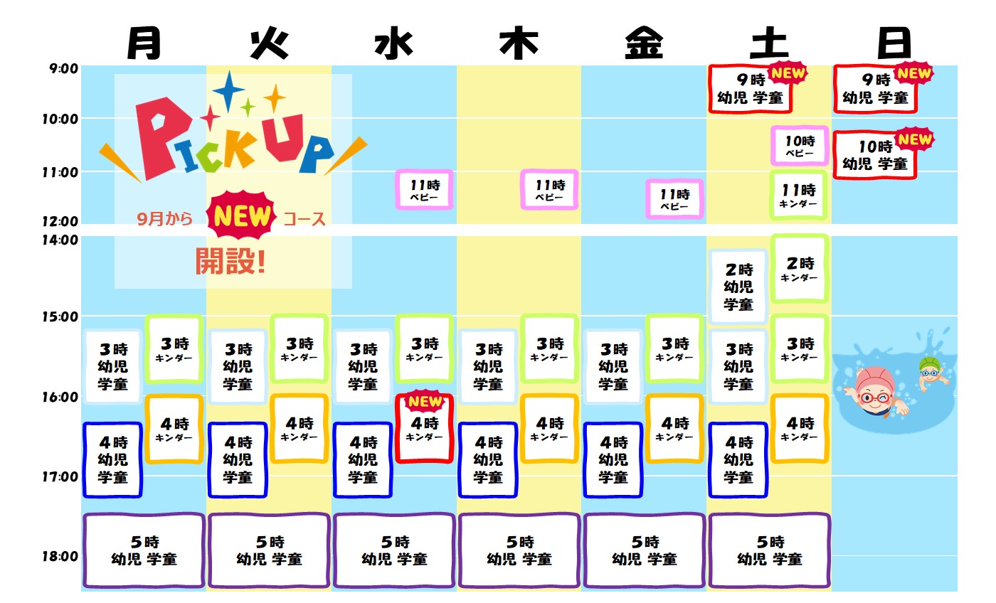 スイミング【土･日】スクール